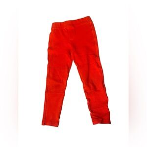 Tea Kids Red Pants Sz 5